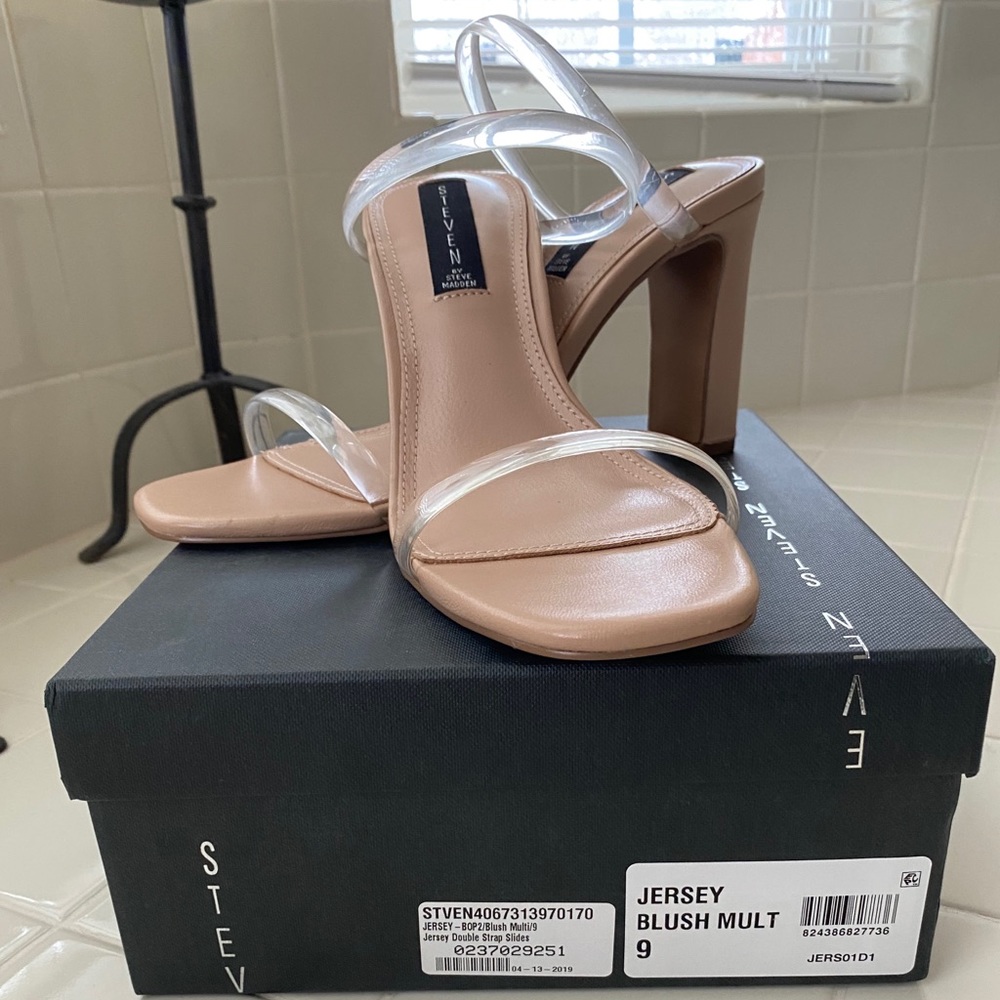 Steven by Steve Madden Jersey Blush Multi Heels